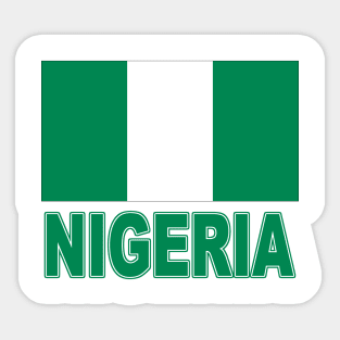The Pride of Nigeria - Nigerian Flag Design Sticker